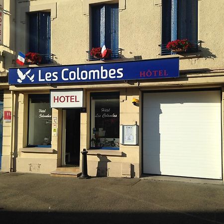 Hotel Les Colombes Verdun Exterior foto