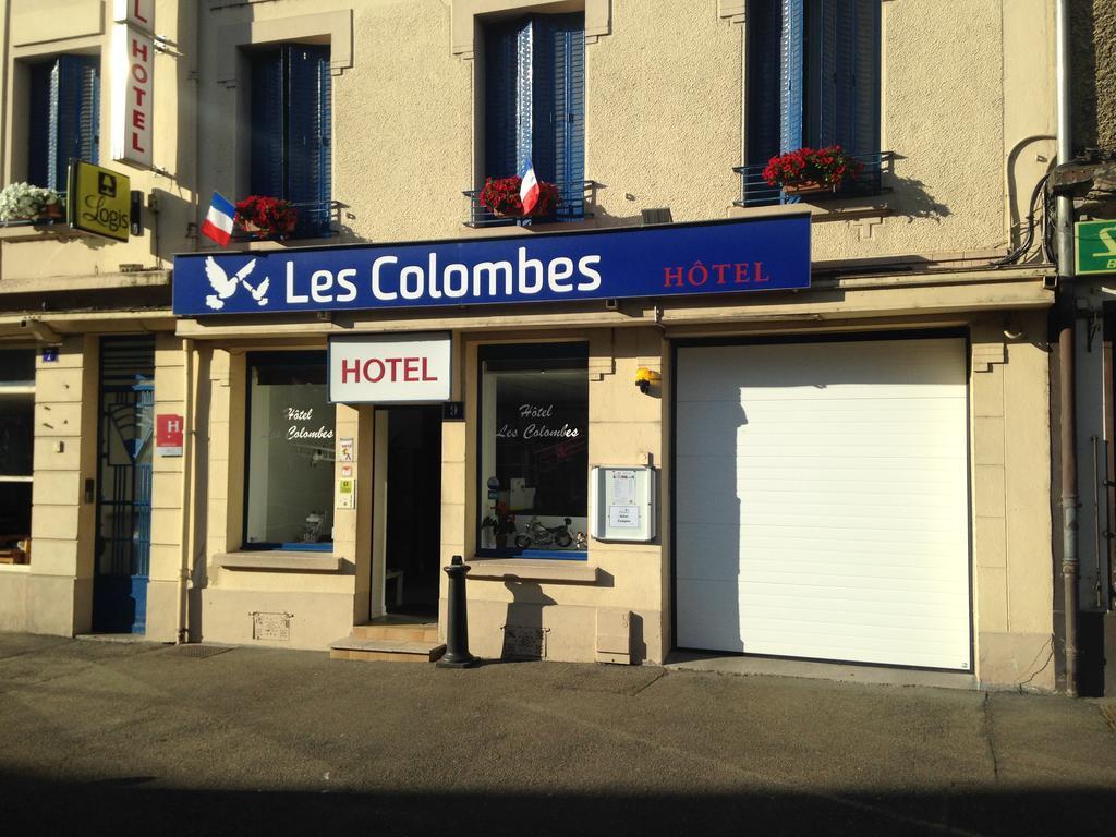 Hotel Les Colombes Verdun Exterior foto