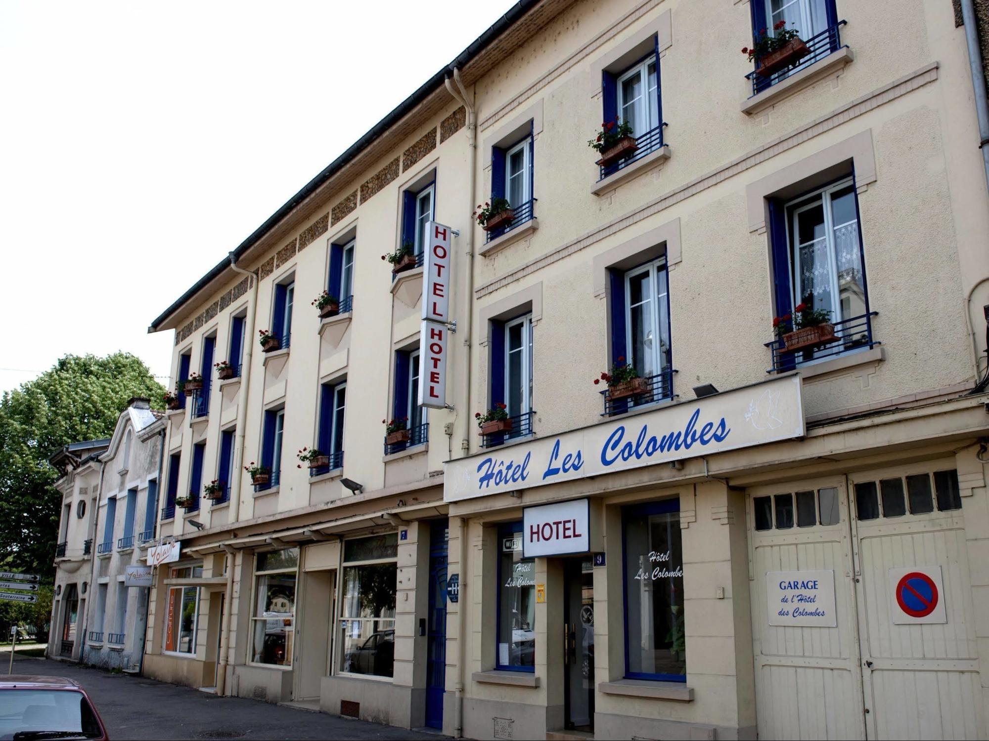 Hotel Les Colombes Verdun Exterior foto
